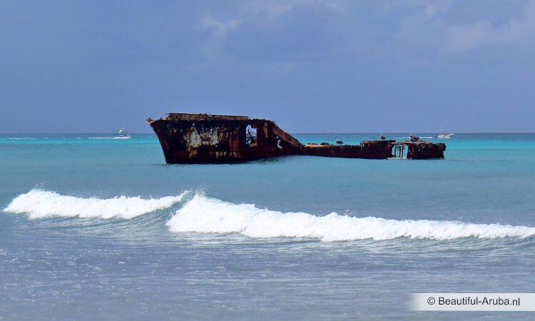 Wrak op Aruba