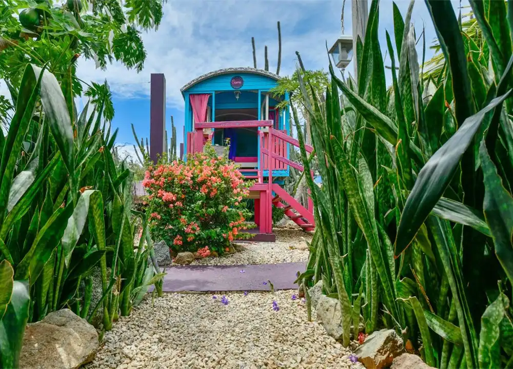 Bijzondere overnachting Mammaloe Aruba