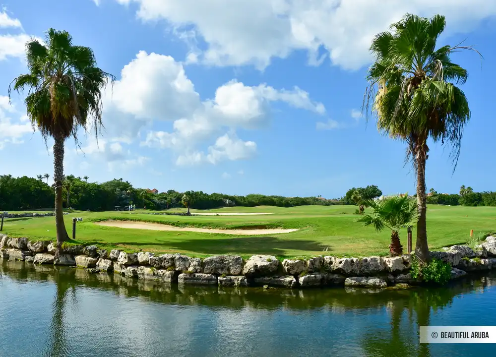 Golfbaan op Aruba