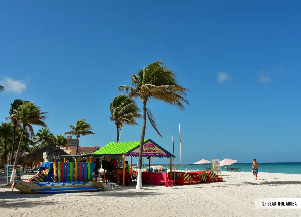 Palm Beach op Aruba