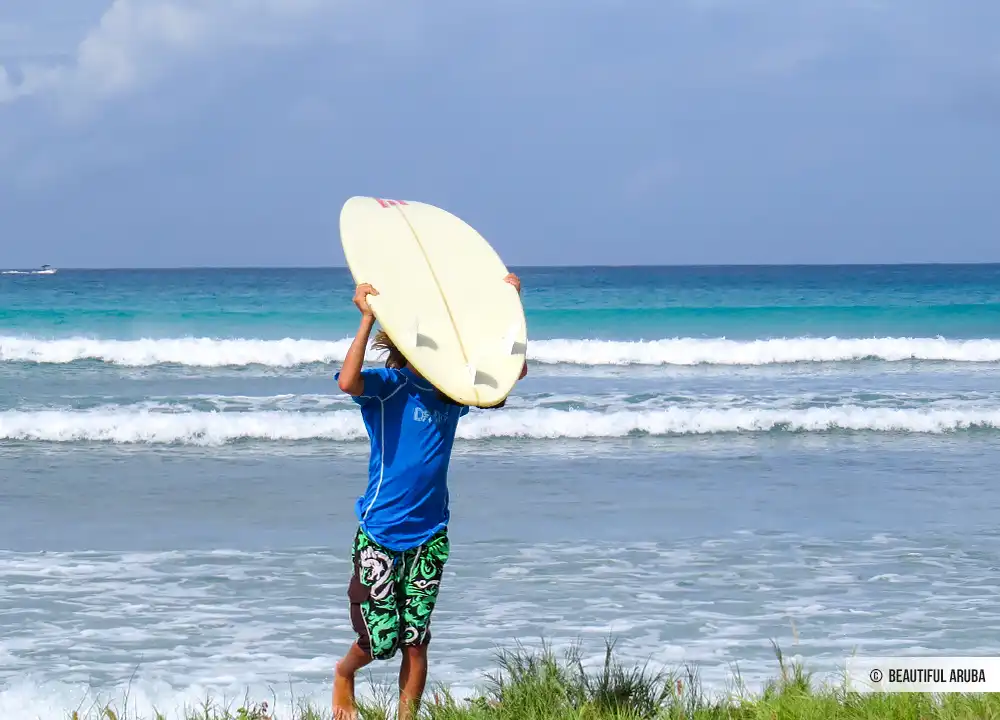 Golfsurfen op Aruba