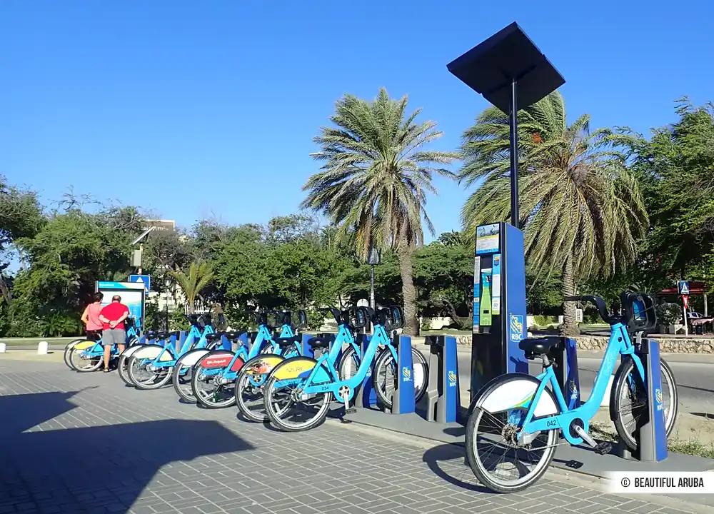 Green Bikes op Aruba