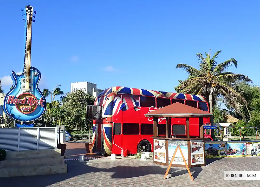 Hard Rock Cafe in Noord op Aruba