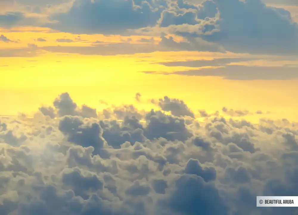 Luchtfoto vanuit Dreamliner TUI fly.