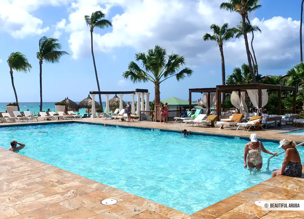 Zwembad van Divi Aruba